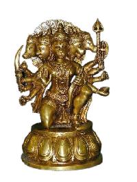 hanuman brass statue