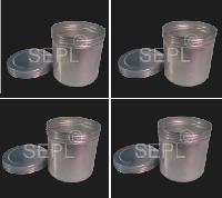 Aluminum Tins with Clear Lids