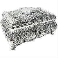 silver jewellery box