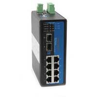 Industrial DIN-Rail Managed Ethernet Switches (8TP+2G)
