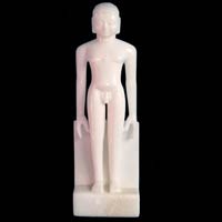 Marble Digamber Jain Statue