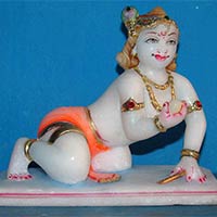 marble krishna statue