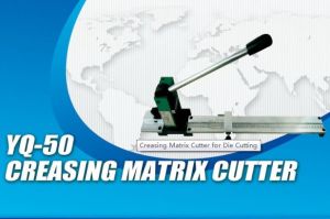 Creasing Matrix Cutter