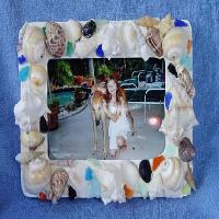 Seashell Photo Frame
