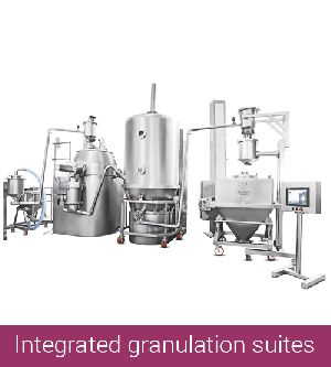 Integrated granulation suites