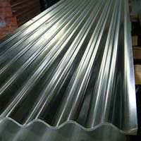 corrugated metal sheets