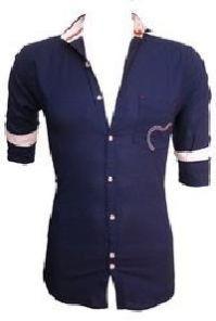 Plain Branded Export Surplus Mens Shirt, Fit Type : Regular Fit