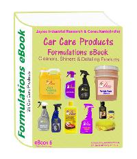 Automobile car care formulations eBook(25 formulations pack)