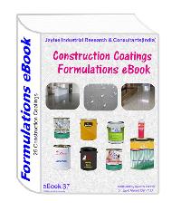 Construction coatings formulations eBook37 has 25 formulations