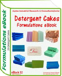 Detergent cakes formulations eBook32( has 25 formula inside)