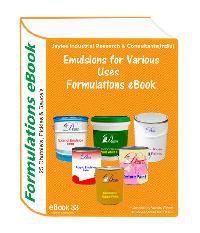 Emulsions for industrial use formulations eBook( 25 formulations)