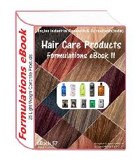 Hair care products formulation ebook75 with 25 formulations