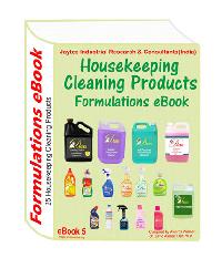 House cleaning products formulations eBook(25 formulations)