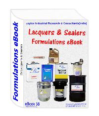 Lacquers and sealers formulations eBook38 with 25 formulations