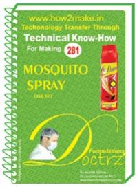 Mosquito Spray Formulation (EReport)
