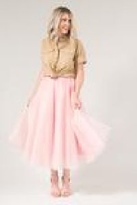 Wendy Midi Tulle Skirt