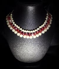 Coloured Pearl Necklaces