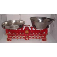 C.I Balance Scale Zaliwala Steel Dish & Steel Oblo