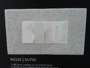 NORISYS MAKE MARBLE PLATE WHITE ACCESSORIES