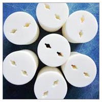 Round Ceramic Insulators, For Industrial Use, Feature : Electrical Porcelain