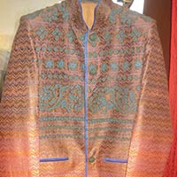 Rust Indo Western Coat