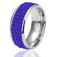 Crystal Blue Ring