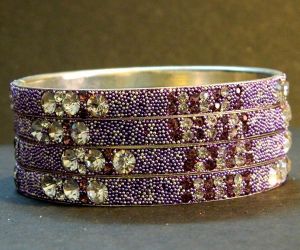 Crystal Goli Churee Set