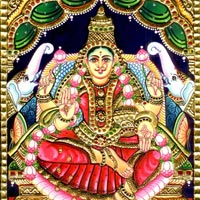 Tanjore Paintings of Gajalakshmi