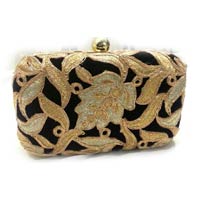 Embroidered Clutch Purse
