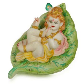 Cultural Marble Krishna Statue