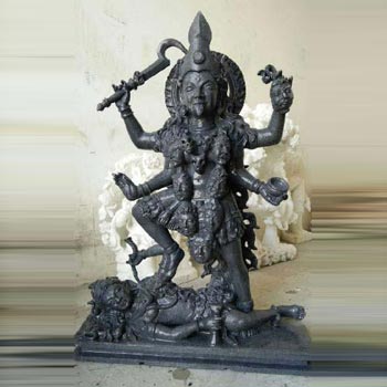 Marble Maa Kali Statue