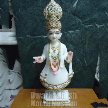 Marble Swaminarayan Statue