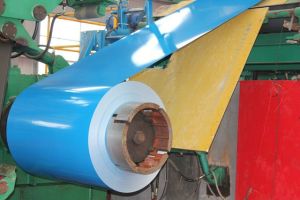 Pre-painted Galvanized Steel Coil, Brand Name : Shandong Zhongguan