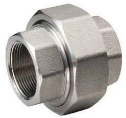 Stainless Steel Pipe Unions, Packaging Type : Metallic Grey