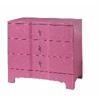 Powell Pink Sparkle Cabinet