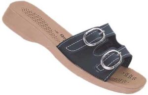 Ladies Slippers-28 N. Blue / Black / Brown Ladies Slippers-28 N. Blue / Black / Brown