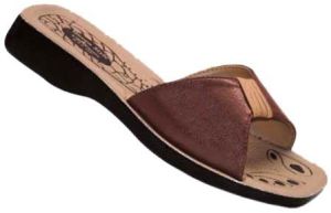 Ladies Slippers -34 Black / Brown Ladies Slippers -34 Black / Brown