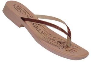 Ladies Slippers-41 Black / Brown / Gold Ladies Slippers-41 Black / Brown / Gold