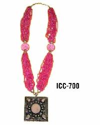 Glass Beaded Necklace Icc-04