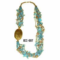 Glass Beaded Necklace Icc-05