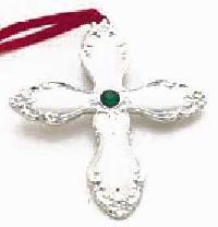 Silver Plated Cross Pendant