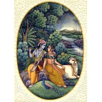 Rajasthani Traditional Paintings Rtp - 021