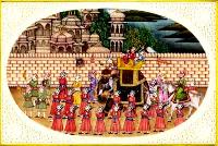 Rajasthani Traditional Paintings - ( Rtp - 066)