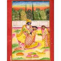 Rajasthani Traditional Paintings - ( Rtp - 116)