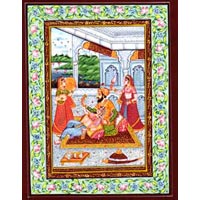 Rajasthani Traditional Paintings -( Rtp - 2178)