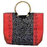 Jute Embroidered Designer Bags