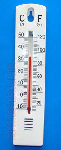 Thermometer On Plastic Base