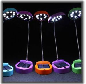 Oval Shaped Solar Lamp
