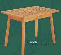 Wooden Garden Rectangular Table
