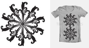 Ladies Crew Neck Tshirt